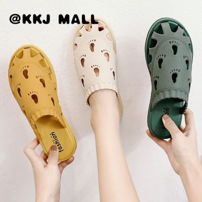 KKJ MALL รองเท้า ผู้หญิง รองเท้าเปิดส้น รองเท้า แตะ รองเทัาแตะหญิง 2022 ใหม่ 020805