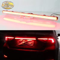 SNCN โคมไฟ Bemper Belakang LED 2ชิ้นสำหรับรถยนต์ Toyota Corolla 2019 2020โคมไฟสะท้อนแสงสัญญาณเลี้ยวถอยหลังไฟเบรกไฟท้ายรถไฟตัดหมอก