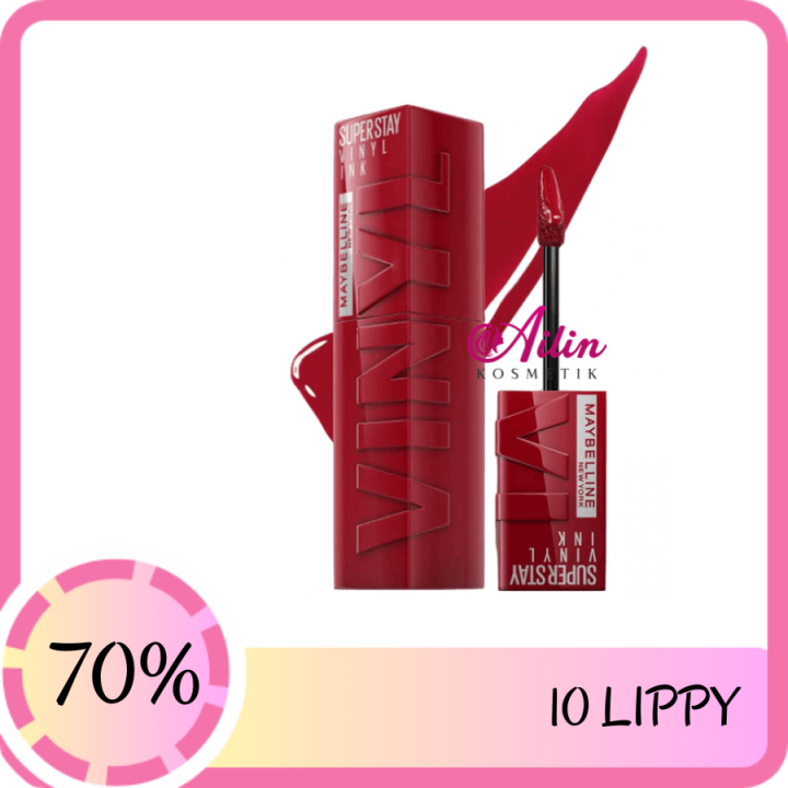 Maybelline Superstay Vinyl Ink Tint Liquid Lipstick Lipcream Lip Cream Lazada Indonesia 5349