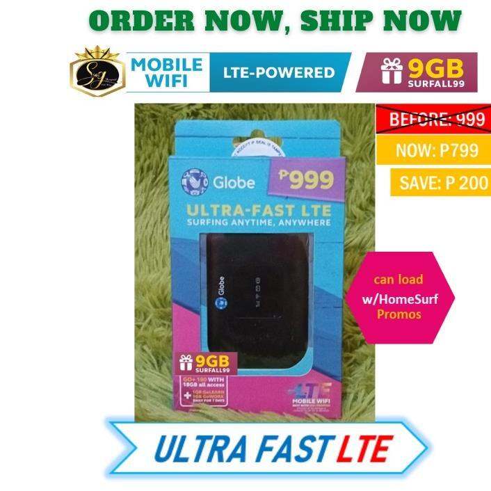 GLOBE POCKET WIFI WITH FREE 9GB DATA Lazada PH