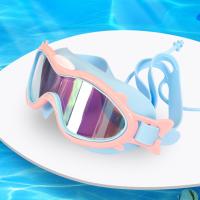 Kids Swimming Goggles with Ear Plugs Swim Goggles for Kids 6-14 Boys Girls Blue Pink Accessories Accessories