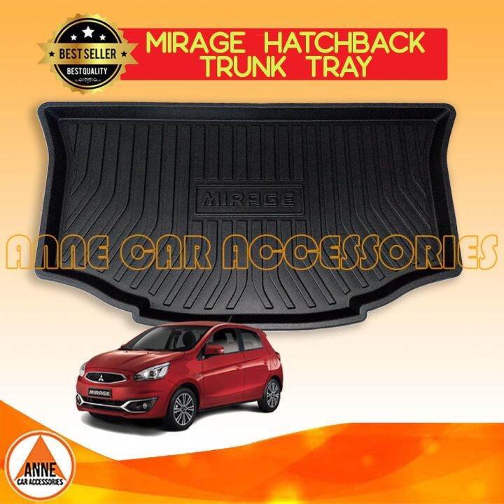 Car Trunk Tray for Mitsubishi Mirage Hatchback 2014 2015 2016 2017 2018