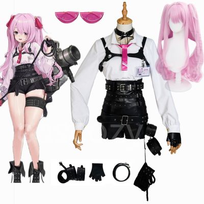 Anime Cosplay NIKKE The Goddess Of Victory Yuni Game Suit Lovely Uniform Yuni Cosplay Costume Wig Halloween Party Outfit Women