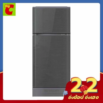 SHARP ชาร์ป ตู้เย็น 2 ประตู รุ่น SJ-C19E-WMS ขนาด 5.9 คิว by Big C