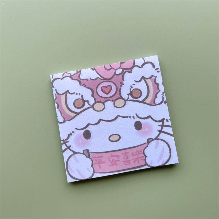 sanrio-kuromi-sticky-note-cartoon-cute-pad-stickable-note