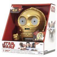 BulbBotz นาฬิกาปลุก Disney แบบ มีไฟ รุ่น Star Wars C-3PO สตาร์วอร์ส ซีทรีพีโอ (5.5 นิ้ว) ของแท้ ลิขสิทธิ์แท้