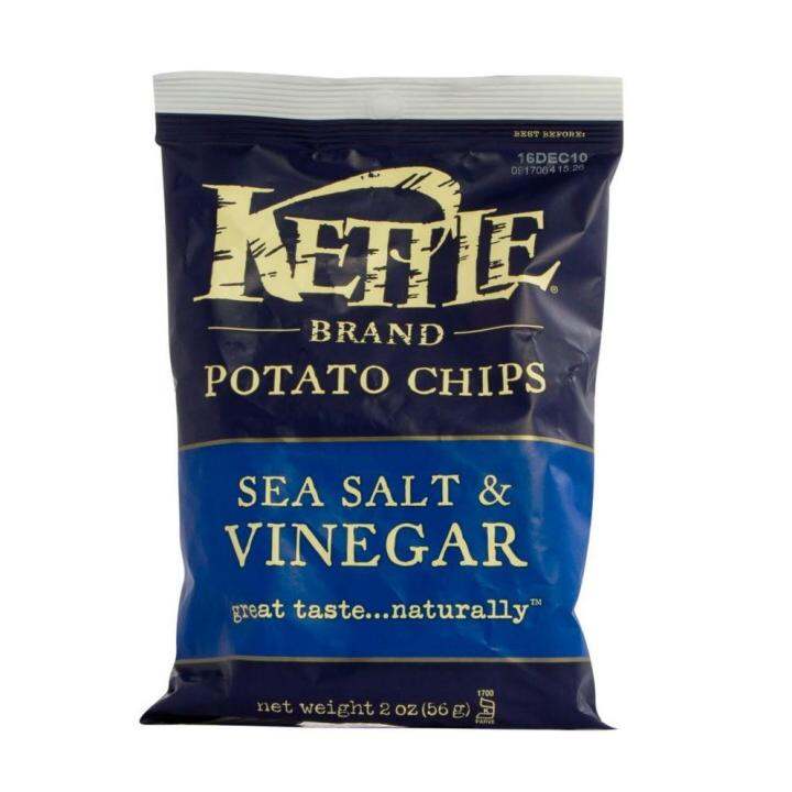 Kettle Chips Salt and Vinegar 56g Lazada.co.th
