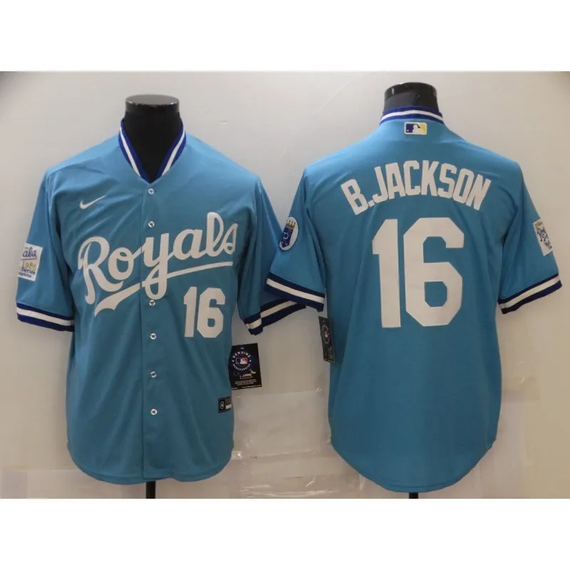 Bo Jackson #16 Kansas City Royals BASEBALL JERSEY S-4XL-S - Jerseys &  Cleats, Facebook Marketplace