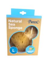 Pureen ฟองน้ำธรรมชาติ Natural Sea Sponge ไซส์ L