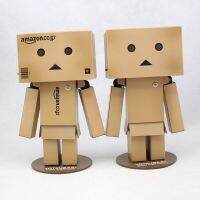 Revoltech Danbo Danbor Head สามารถเปลี่ยนได้เป็นกล่องเวอร์ชันตุ๊กตาขยับแขนขาได้ตุ๊กตาเด็กเล่นขนาดเล็กของขวัญไฟ LED LELAKAYA