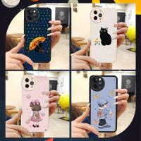 couple soft shell Phone Case For iphone 12 Pro Max Waterproof Anti-knock Dirt-resistant simple advanced Silica gel cute