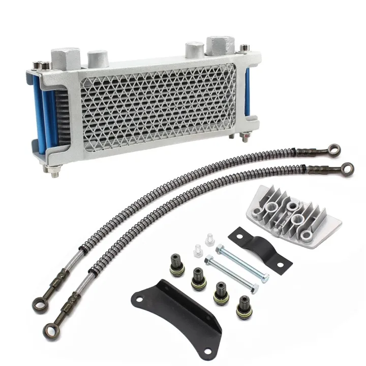 Motorcycle Oil Cooling Oil Cooler Radiator For 50CC 70CC 90CC