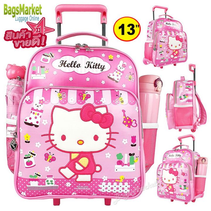 8586shop-kids-luggage-13-14-16-กระเป๋าเป้มีล้อลากสำหรับเด็ก-กระเป๋านักเรียน-เป้ล้อลาก-batman-spiderman-frozen-elsa-ลิขสิทธิ์แท้