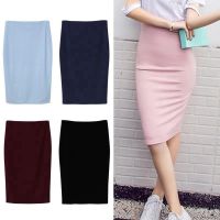 COD DSFERTGERRYYY Womens Chiffon Pencil Skirts High Waist Slim Office Work Wear