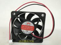 6015S DC12V 0.12A 6CM 6cm 60x60x15MM silent cooling fan （2023/ต้นฉบับ） power amplifire fan พัดลมระบายอากาศ