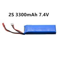 【✇】 Rare MALL ชาร์จใหม่ได้ Lipo 3300MAh 2S 7.4V 8c อัพเกรด Lipo สำหรับ Frsky Tarแพง X9D Plus/se 2019 RC