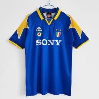 ↯เสื้อกีฬาแขนสั้น ลายทีมชาติฟุตบอล Juventus Away 95 ชุดเยือน คุณภาพสูง