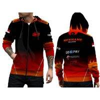 MERAH PRIA Jacket Sweater Hoodie Jersey Men Gaming One Esport Red Custom Fullprint