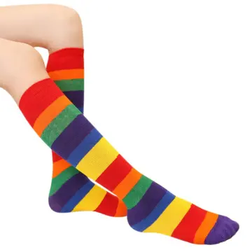 Autumn Winter Children's Stockings Children Knee High Socks Girls School  Socks for Girls Striped Children's Socks
