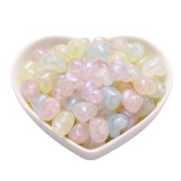 30 Pcs/Pack Acrylic Pearl Love Beads DIY Jewelry Accessories Sequin Pearl Love Beads Beads