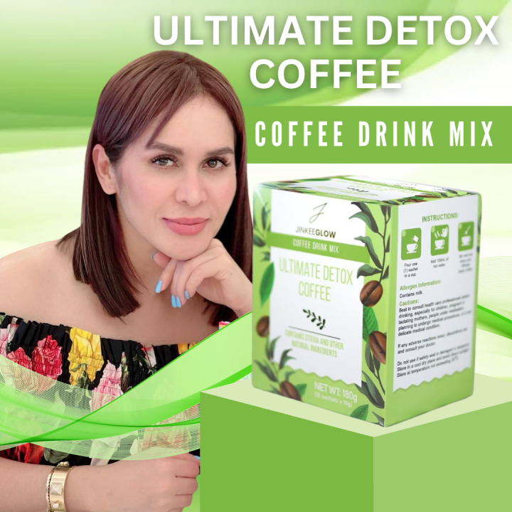 JINKEE SKIN ULTIMATE DETOX COFFEE [Contains Stevia And Natural
