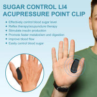 Sugar Control Acupressure Point Clip Pocket Size Easy Carrying Massage Clip Practical Gifts for Friends and Families