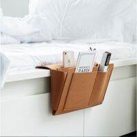 1 PCS Felt Bedside Storage Organizer Anti-slip Bedside Bag Bed Sofa Side Pouch Hanging Couch Storage Bed Holder Pockets ?