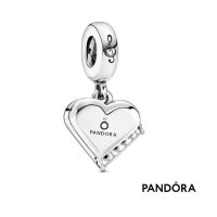 [พร้อมส่ง สินค้าแท้ ?] Pandora Pandora Grand Piano Heart Dangle Charm