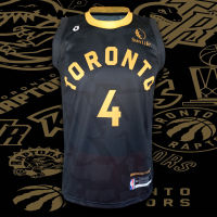 เสื้อบาส เสื้อบาสเกตบอล NBA ทีม Toronto Raptors เสื้อทีม โตรอนโต้ แร็พเตอร์ส #BK0181 รุ่น City Scottie Barnes#4 ไซส์ S-5XL