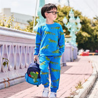 Jumping Meters Childrens Clothing Sets For Boys Girls Autumn Winter Wear Animals Print Hot Selling Top + Bottom Kids Suits