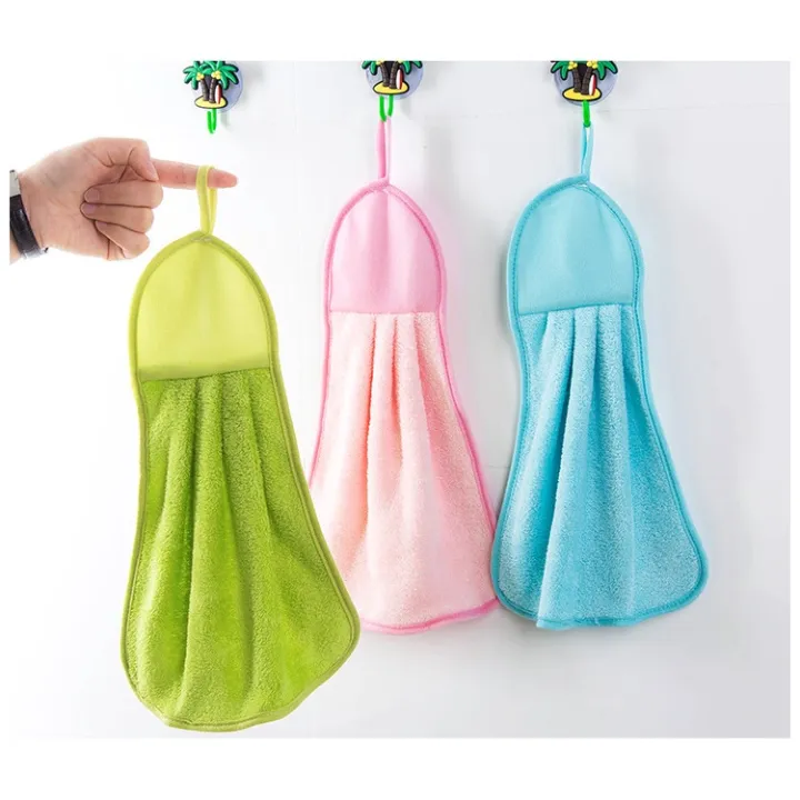 Microfiber Hand Towel Kitchen/Bathroom Soft Hand Towel Lazada PH