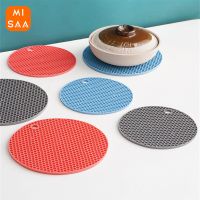 【CW】 Silicone Coaster Round Drink Cup Coasters Insulation Temperature Resistant Non-slip Table