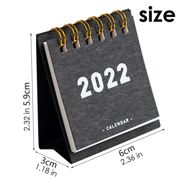ในสต็อก-ปฏิทินตั้งโต๊ะ2022กระดาษคราฟท์ประจำวันตารางเวลาปฏิทินขนาดเล็ก-kawaii-โต๊ะวางแผนรายปีปฏิทินจัดกำหนดการ