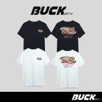 BUCKOFF : เสื้อยืดโอเวอร์ไซส์ สกรีนลาย OVERSIZED T-SHIRT ทรงหลวม Cotton 100% สัมผัสนุ่ม สวมใส่สบาย รุ่น TP09