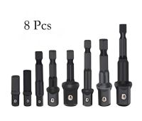 Universal Hexagon Handle 8 piece Electric Screwdriver Ball Extension Rod Metal Soft Flexible Shaft Drill Bit Holder Rod Tools