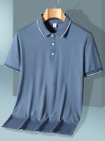 【Mens clothing】ฤดูร้อน Breathable ผ้าฝ้ายผู้ชายเสื้อแขนสั้น Polos ผู้ชาย39; S Cols Plus ขนาด7XL 8XL