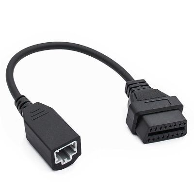 OBD2 Cable for Honda 3Pin OBD1 Adapter OBD2 OBDII for Honda 3 Pin to 16 Pin Connector Compatible Diagnostic Tool