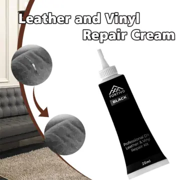 Leather Vinyl Repair Filler Compound Cream for Leather Restoration Cracks  Burns Car Seat Sofa Holes