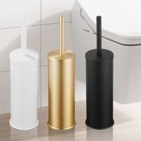 Bathroom Creative Floor-Type Toilet Brush Holder Black Nordic Toilet Toilet Brush Set Household Bathroom Cleaning Brush