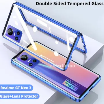 For Realme GT Master Edition Phone Case Smart View Cosmetic Mirror Cases  Back Flip Cover for Realme GT Master Edition Back Cover