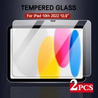 2PCS Screen Protector For iPad 10th 2022 10.9 ipad 10 A2757 A2777 A2696 Protective Film Anti Scratch Clear Tempered Glass Bag Accessories