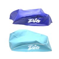 2 Pcs Motorcycle Seat Cover Imitation Leather Seat Cover for Honda DIO AF17/AF18 Motorcycle Modification,Sky Blue &amp; Blue