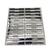 1000pcs Warranty Void Tamper Proof Evident Sticker No Returns If Opened 50mm X 10mm Stickers Labels