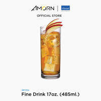 AMORN - (Ocean) B01916  Fine Drink  - แก้วไฟน์ดริ๊ง  แก้วดริ๊งเเวร์ ทัมเบอร์  แก้วโอเชี่ยนกลาส 17 oz. ( 485 ml.)