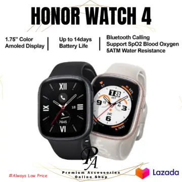 HONOR Watch 4,New Arrive Smartwatch ,1.75 AMOLED Display,Bluetooth  Calling,Smart Watch,14 Days Battery Life - AliExpress