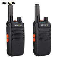 Retevis RB635วิทยุสองทางพร้อมไฟฉายวิทยุสื่อสารสองทางฟรี PMR446สัญญาณเตือนฉุกเฉิน VOX สาย USB วิทยุพกพา2ทิศทางระยะไกลสำหรับครอบครัวตั้งแคมป์การขี่จักรยานความปลอดภัย (สีดำ) 2ชิ้น)