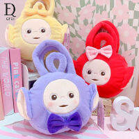 QFDI กระเป๋าเด็กลายการ์ตูนน่ารักตุ๊กตาผ้ากำมะหยี่กระเป๋าเด็กใหม่