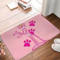 Pink-Panthers Cartoon Character Non-slip Doormat Footprints Living Room Kitchen Mat Welcome Carpet Home Pattern Decor