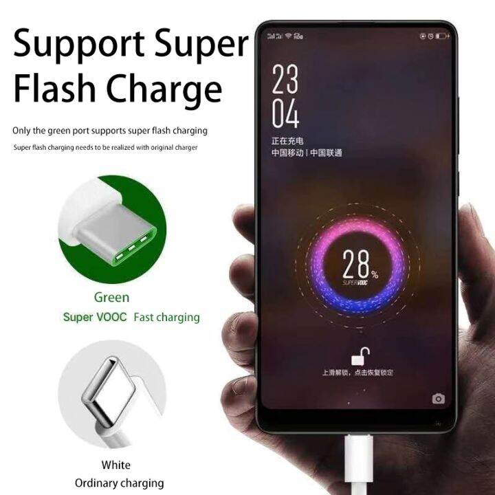 hot-ruxmmmlhj-566-สาย-usb-c-5a-สายชาร์จเร็วสำหรับ-oppo-find-x-reno-r17อุปกรณ์เสริมโทรศัพท์มือถือสายดาต้าชนิด-c-สายชาร์จสาย-usb