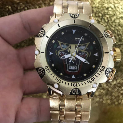【ปล่อยใหม่】นาฬิกาผู้ชาย Invictas นาฬิกาควอทซ์คุณภาพสูงแฟชั่นผู้ชายนาฬิกาข้อมือหน้าปัดใหญ่2022นาฬิกาสำหรับผู้ชาย